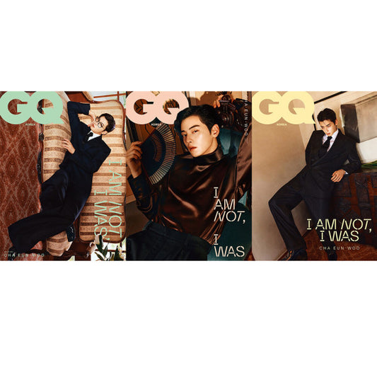GQ Korea AUGUST 2024 (Cover : Cha Eun-Woo)