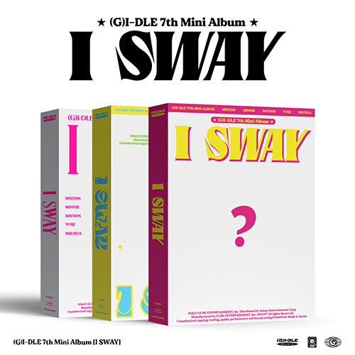[PRE-ORDER]  (G)I-DLE - I SWAY (7th Mini Album)