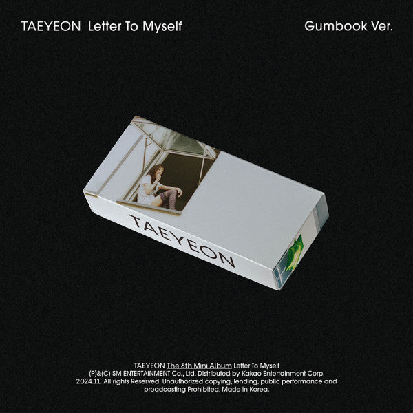 (PRE-ORDER) TAEYEON - 6th Mini Album Letter To Myself (Gumbook Ver.SMARTALBUM)