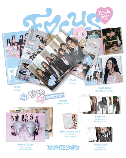 Hearts2Hearts - 1st Mini Album FOCUS