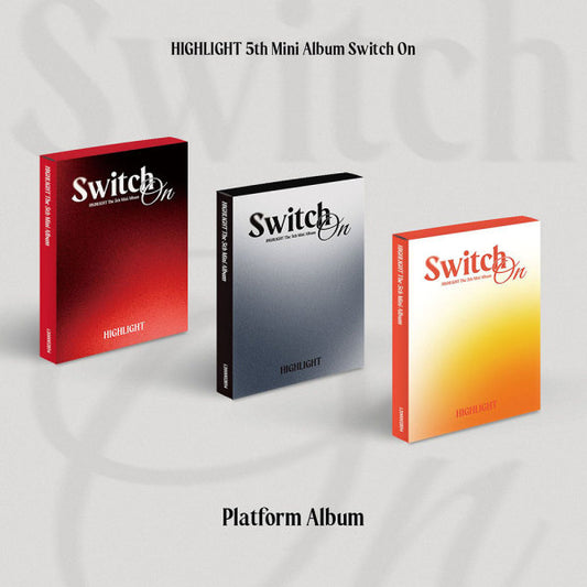 [PRE-ORDER] Highlight - Switch On (THE 5th MINI ALBUM) PLATFORM VER.