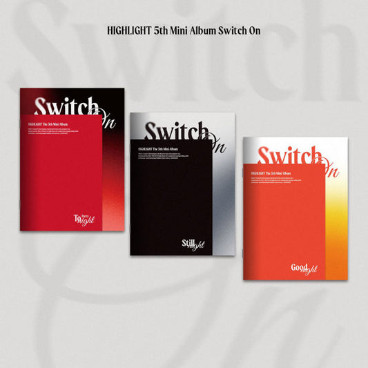 [PRE-ORDER] Highlight - Switch On (THE 5th MINI ALBUM)