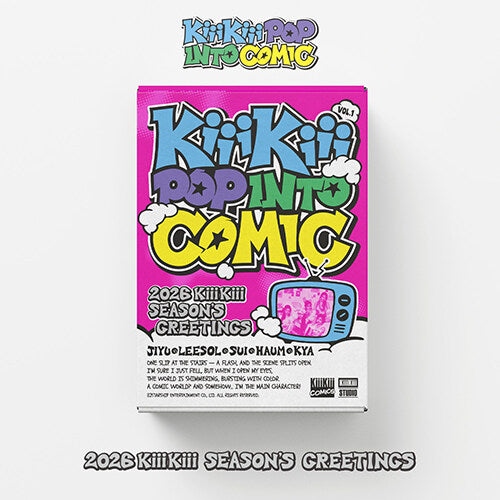 KiiKii - 2026 SEASON’S GREETINGS KiiiKiii POP INTO COMIC