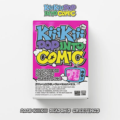 KiiKii - 2026 SEASON’S GREETINGS KiiiKiii POP INTO COMIC