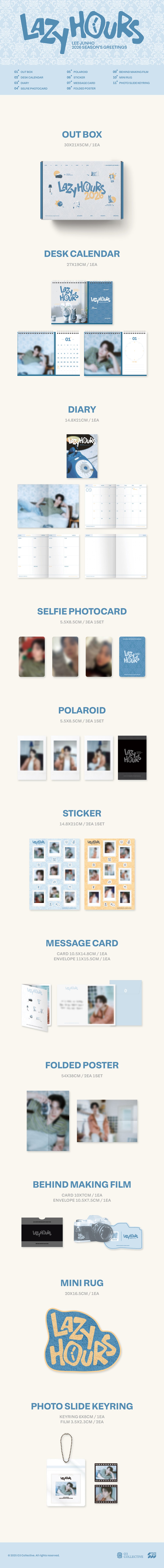 LEE JUNHO - 2026 SEASON’S GREETINGS LAZY HOURS