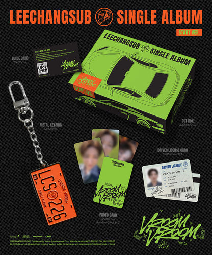 LEE CHANGSUB – VROOM VROOM (Single Album)