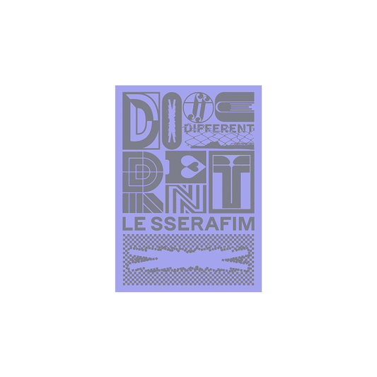 LE SSERAFIM - JAPAN 4th Single 'DIFFERENT' (Limited Edition A)