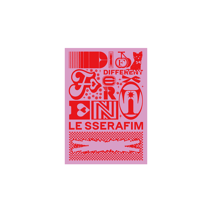 LE SSERAFIM - JAPAN 4th Single 'DIFFERENT' (Limited Edition B)