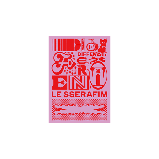 LE SSERAFIM - JAPAN 4th Single 'DIFFERENT' (Limited Edition B)