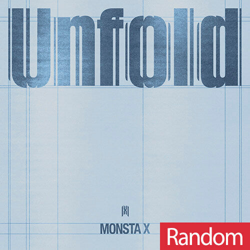 MONSTA X – Regular Album UNFOLD (Digipack Ver.) Random