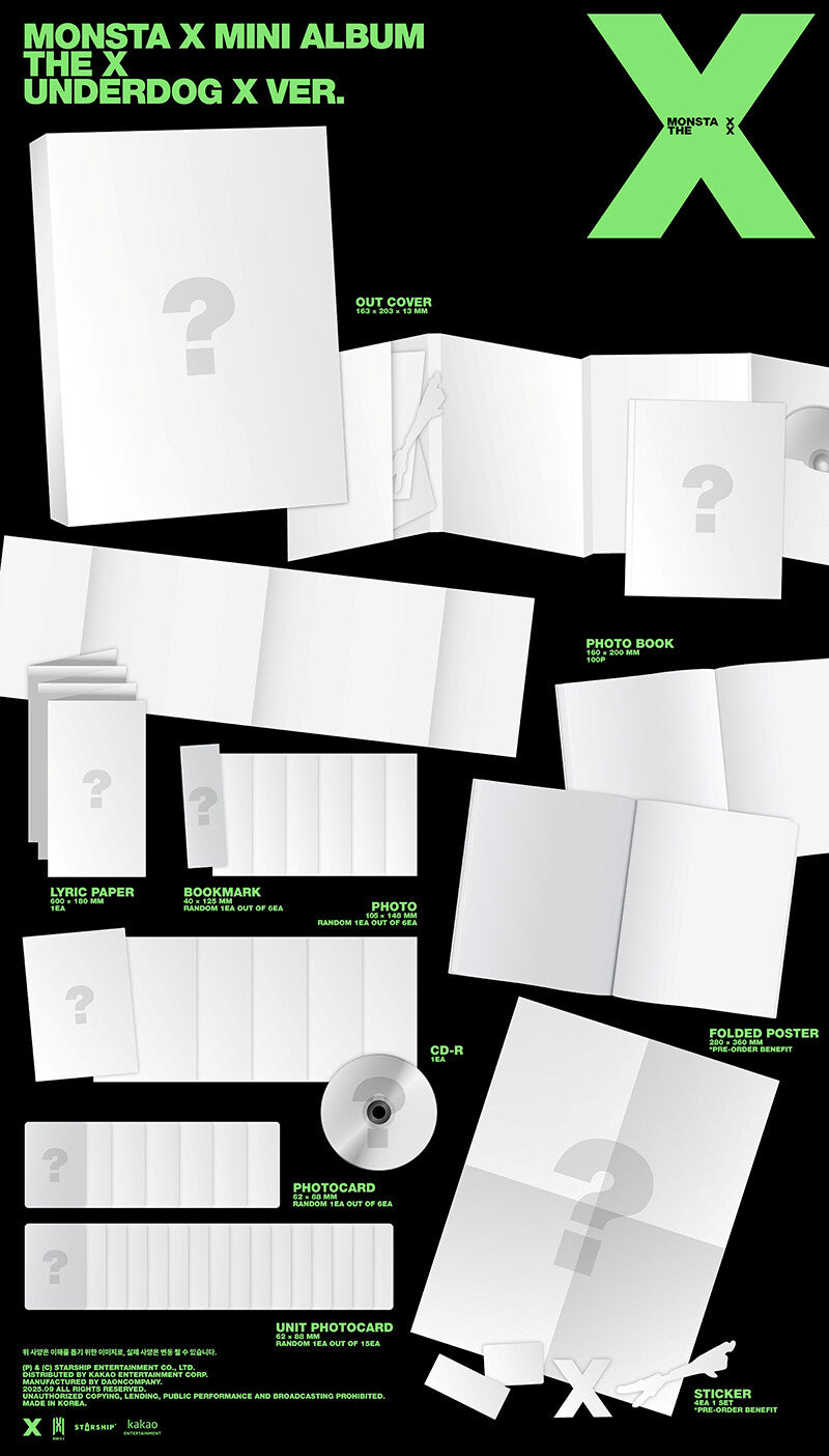 Monsta X - THE X (Mini 13th Album)