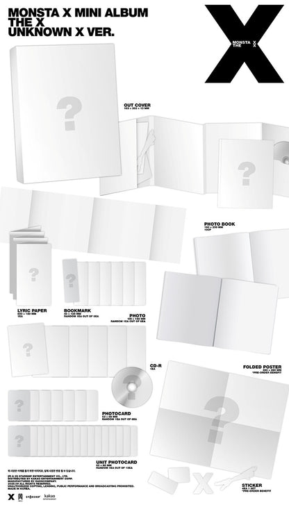 Monsta X - THE X (Mini 13th Album)