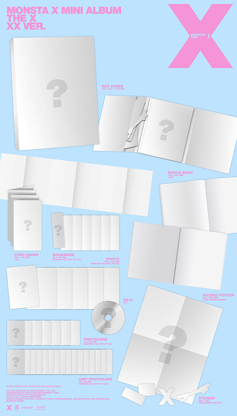 Monsta X - THE X (Mini 13th Album)