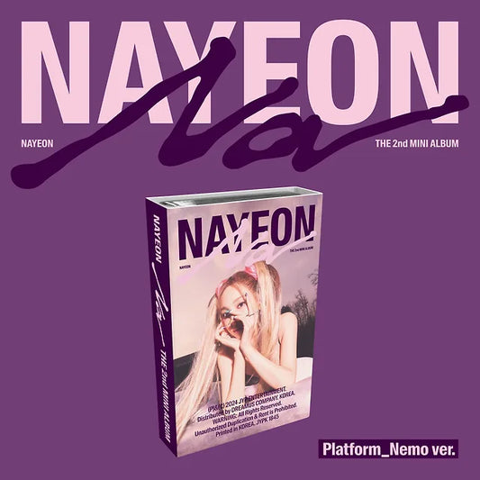 [PRE-ORDER] Nayeon (TWICE) - NA (Paltform ver.) 2nd Mini Album