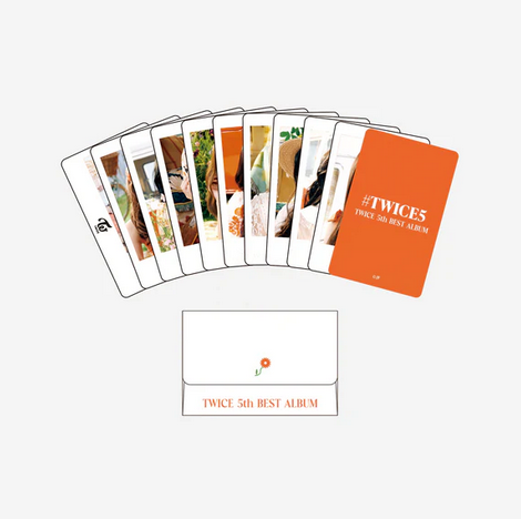 TWICE 5th BEST ALBUM "#TWICE5" Release Commemorative goods