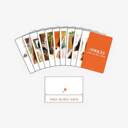 TWICE 5th BEST ALBUM "#TWICE5" Release Commemorative goods
