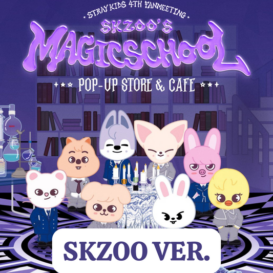 [PRE-ORDER] STRAY KIDS - 4TH FANMEETING " SKZ'S MAGIC SCHOOL" OFFICIAL MD (SKZOO VER.)
