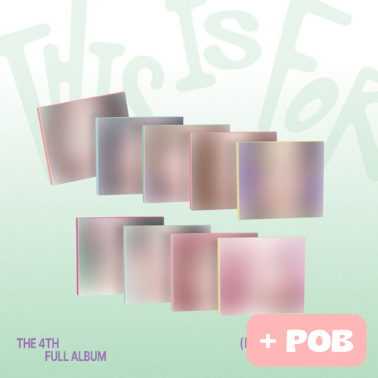 TWICE - THIS IS FOR (4th regular album) DIGIPACK VER.