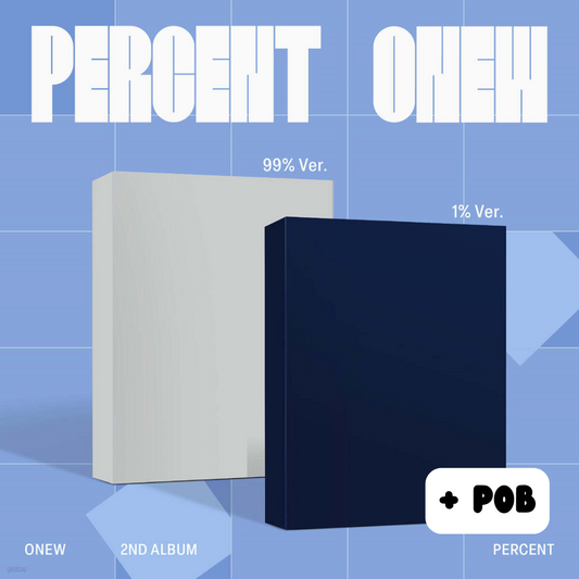 ONEW - PERCENT (2nd Regular Album) (Photobook ver.)