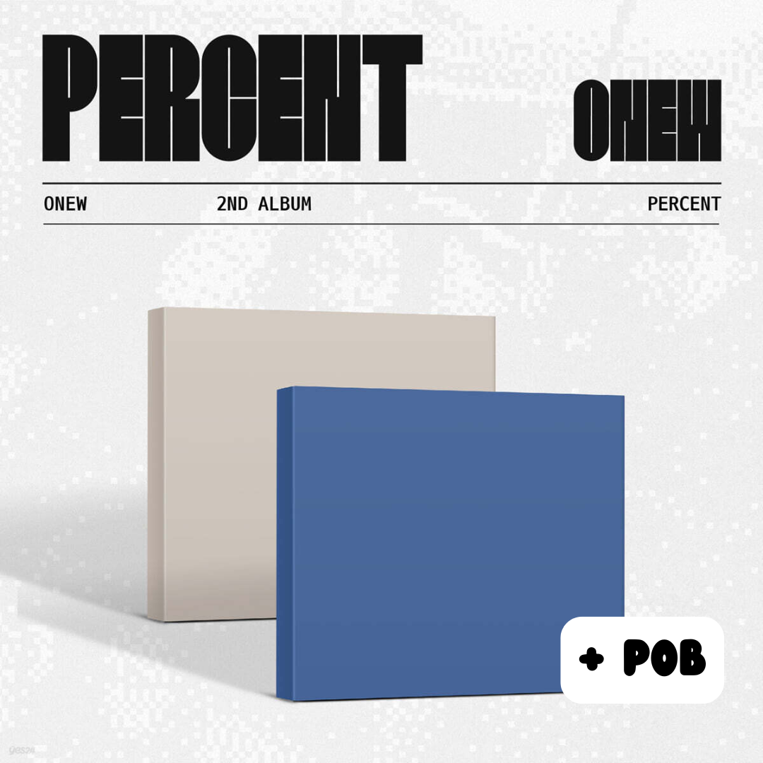 ONEW - PERCENT (2nd Regular Album) (Digipack ver.)