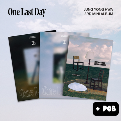JUNG YONG HWA - One Last Day (Photobook/random) -  3rd Mini Album