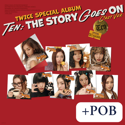 TWICE - Special Album TEN: The Story Goes On (Cast Ver./random)