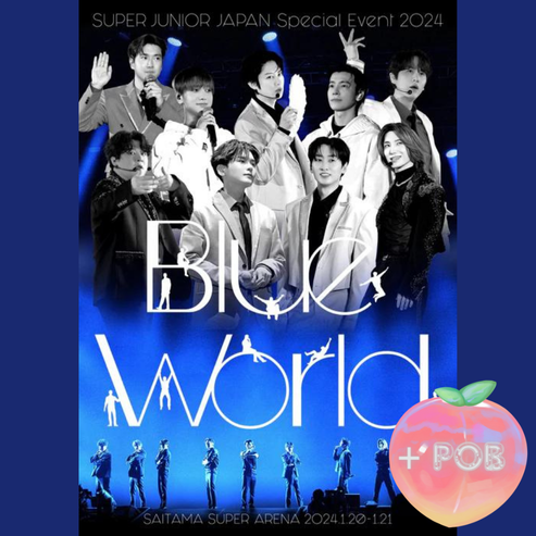 [PRE-ORDER] SUPER JUNIOR JAPAN Special Event 2024 - Blue World (Blu-ray)