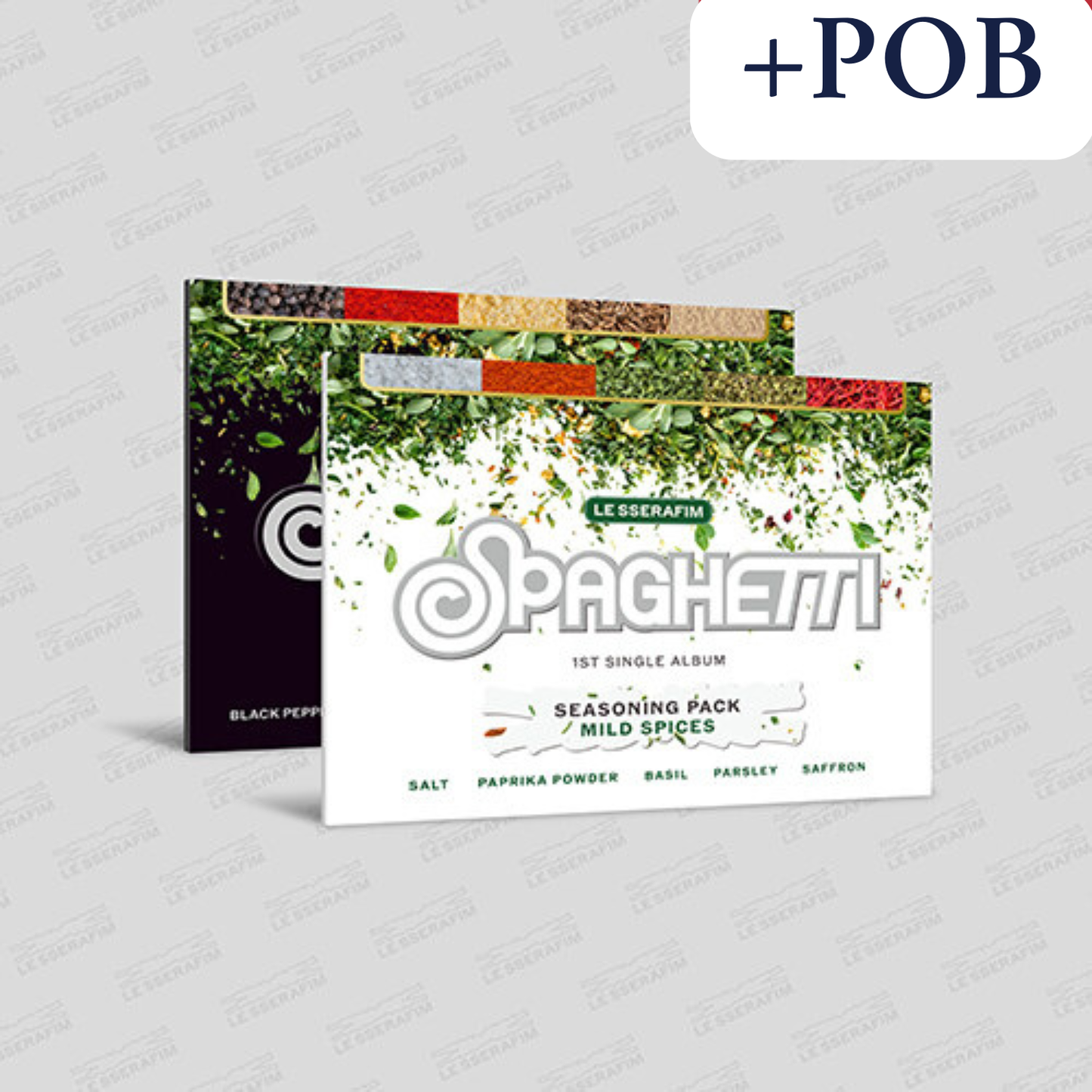 LE SSERAFIM - 1st Single Album SPAGHETTI (Weverse Albums ver.)