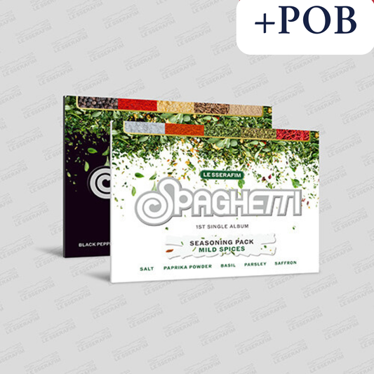 LE SSERAFIM - 1st Single Album SPAGHETTI (Weverse Albums ver.)