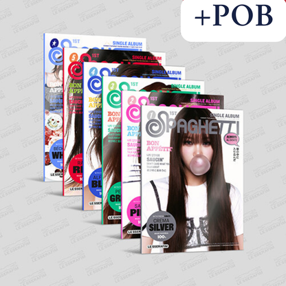 LE SSERAFIM - 1st Single Album SPAGHETTI (COMPACT ver./random)