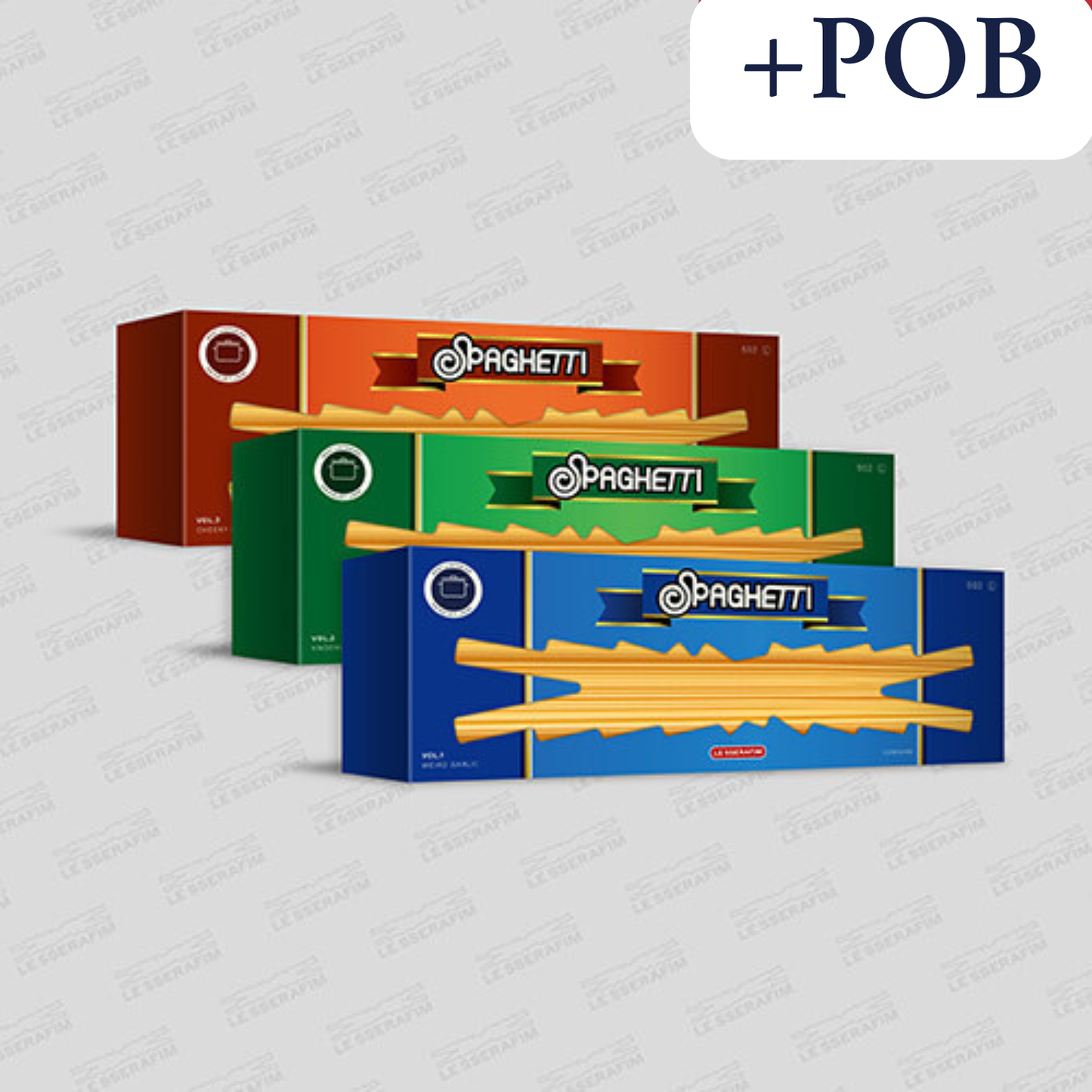 LE SSERAFIM - 1st Single Album SPAGHETTI