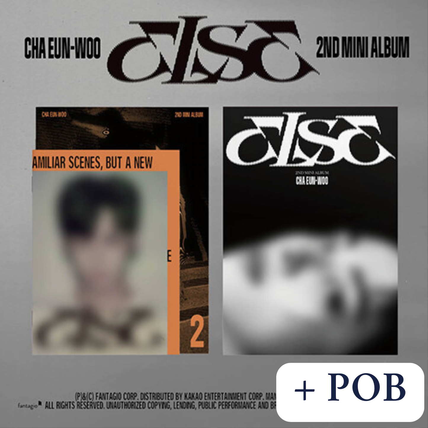 CHA EUN-WOO (ASTRO) - 2nd Mini Album ELSE (FORM 1 VER. / FORM 2 VER.)