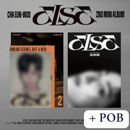 CHA EUN-WOO (ASTRO) - 2nd Mini Album ELSE (FORM 1 VER. / FORM 2 VER.)