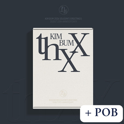 KIM BUM – 2026 SEASON’S GREETINGS : thXX