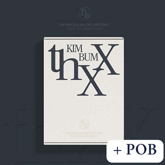 KIM BUM – 2026 SEASON’S GREETINGS : thXX