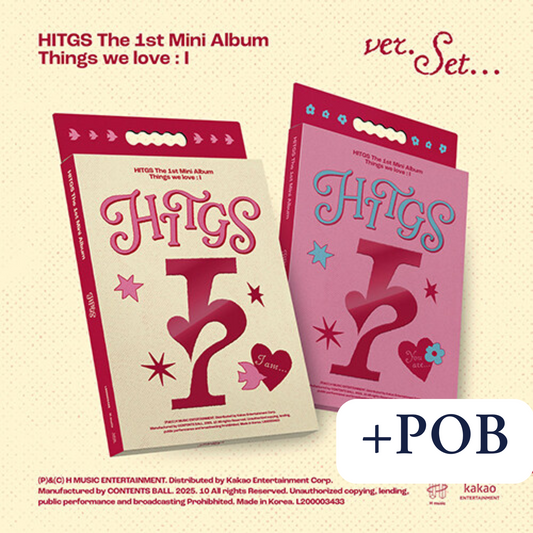 HITGS - The 1st Mini Album - Things we love : I