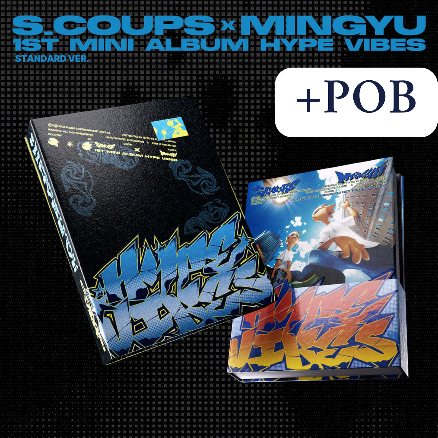 S.Coups X Mingyu (SEVENTEEN) - 1st Mini Album HYPE VIBES