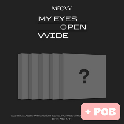 MEOVV - MY EYES OPEN VVIDE (MEOVV ver./random) - 1st EP ALBUM