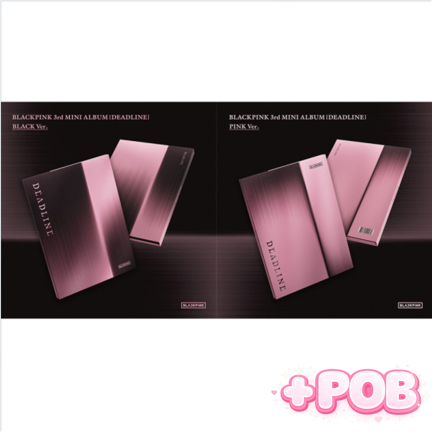 BLACKPINK – DEADLINE (3rd Mini Album | BLACK Ver. or PINK Ver.)