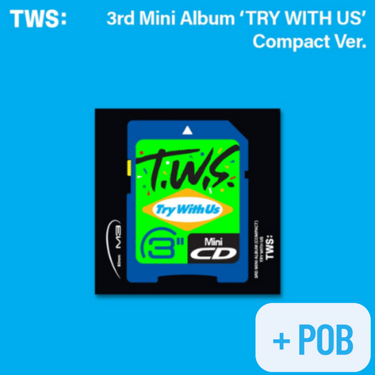 TWS - TRY WITH US (Compact Ver./random) - 3rd Mini Album
