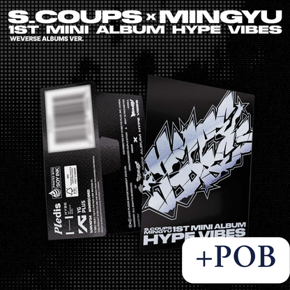 S.Coups X Mingyu (SEVENTEEN) - 1st Mini Album HYPE VIBES (Weverse Albums ver.)