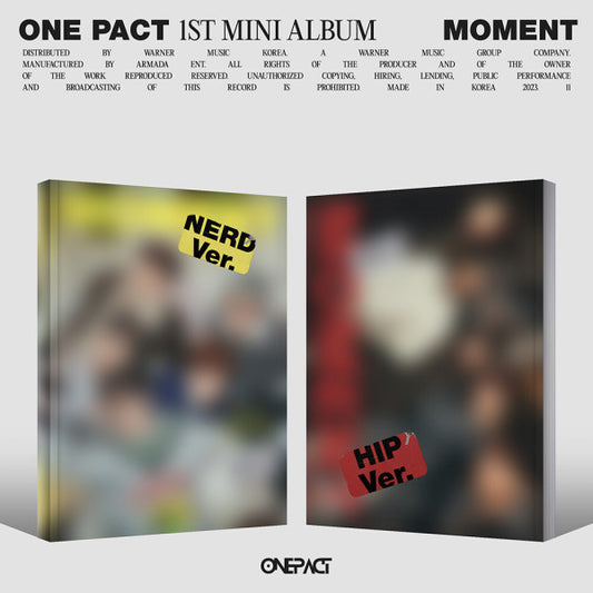 [PRE-ORDER] ONE PACT - Moment (1st Mini Album)