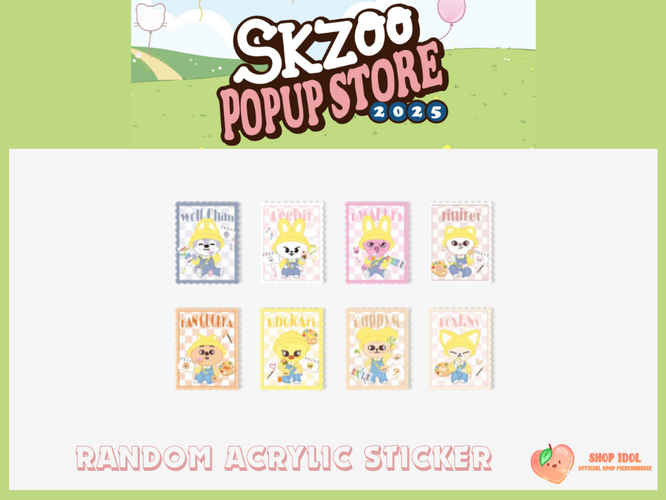 SKZOO - POP UP STORE 2025 JAPAN (2ND LINE UP)