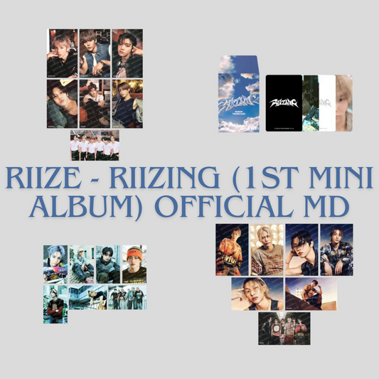 (PRE-ORDER) RIIZE  - RIIZING (1st Mini Album) Official MD