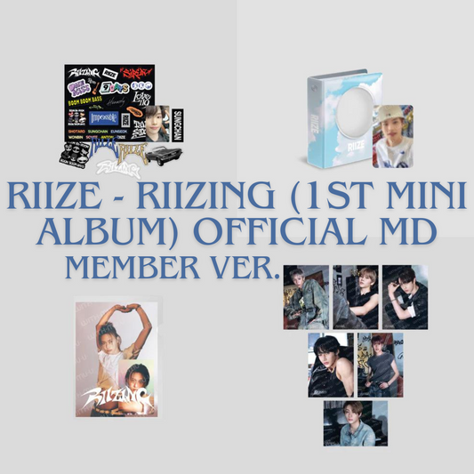 (PRE-ORDER) RIIZE  - RIIZING (1st Mini Album) Official MD - MEMBER VER.
