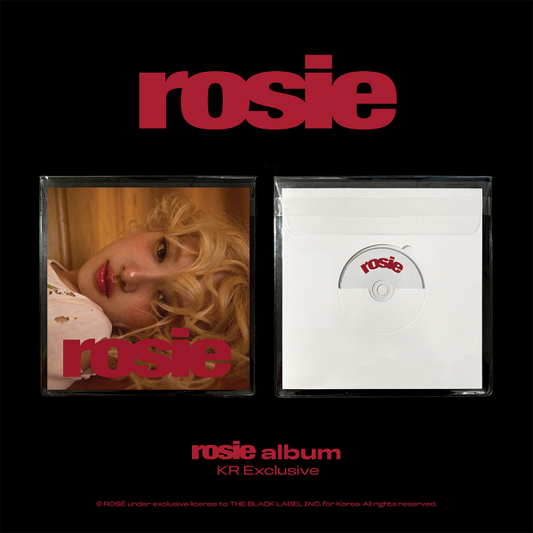 ROSÉ (BLACKPINK) - First Studio Album Rosie (KR Exclusive)