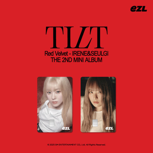 Red Velvet - IRENE & SEULGI - TILT EZL MOBILITY Transportation Card