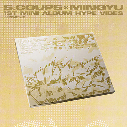 S.Coups X Mingyu (SEVENTEEN) - 1st Mini Album HYPE VIBES (COMPACT Ver.)