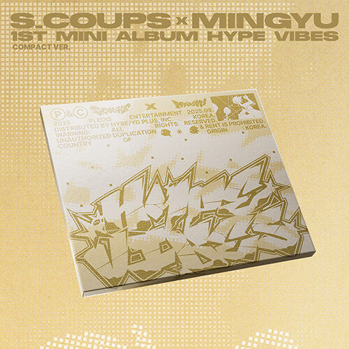 S.Coups X Mingyu (SEVENTEEN) - 1st Mini Album HYPE VIBES (COMPACT Ver.)