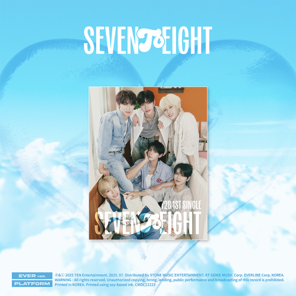SEVENTOEIGHT - SEVENTOEIGHT (1st single Album) EVER VER.